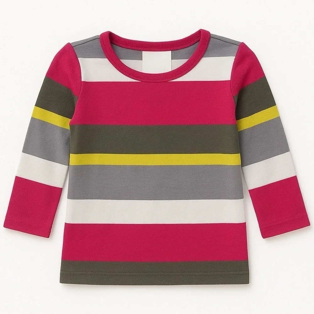 Multicolor Striped Long Sleeve Shirt